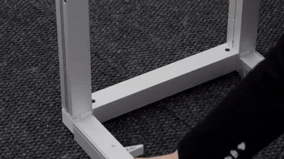 Modular Rack Counter with Panels