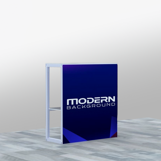 Front Side Custom Graphics for Modular Rack Counter