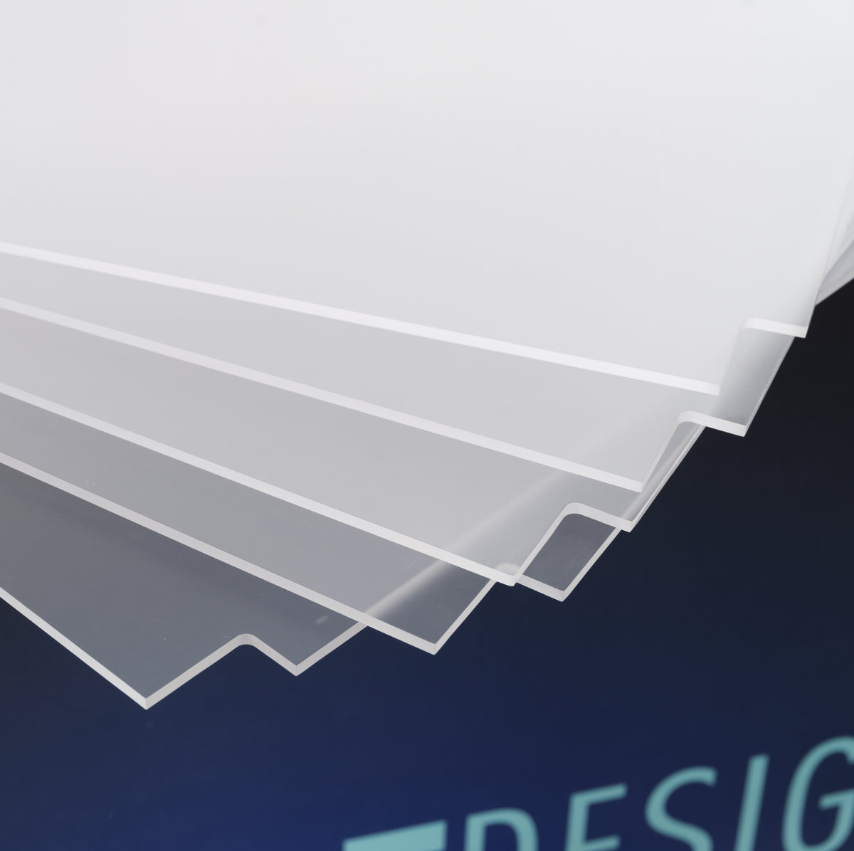 Acrylic Rigid Panel 5 Acrylic Panels for Modular Rack