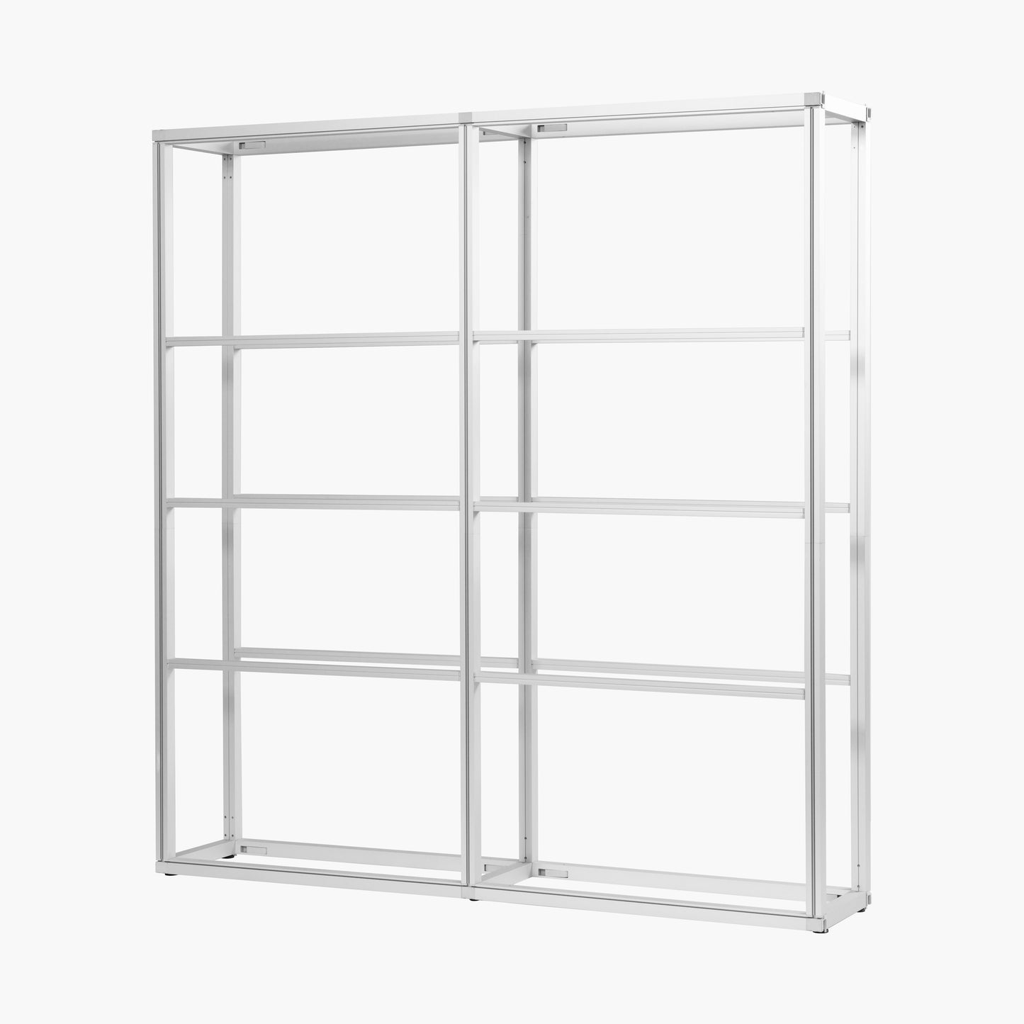Modular Rack Two Section - 5 Tier Frame Only without Panels