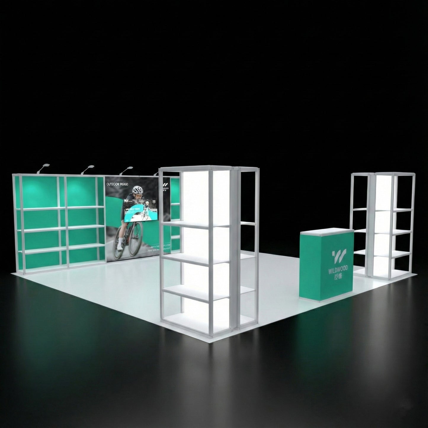 Modular Rack Kit 20 x 20 - 01