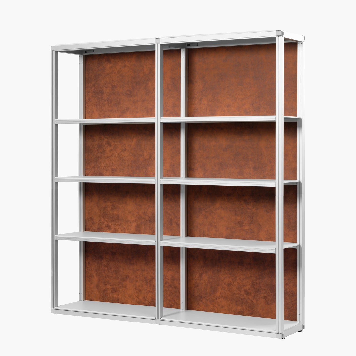 Modular Rack Two Section - 5 Tier Frame with Panels