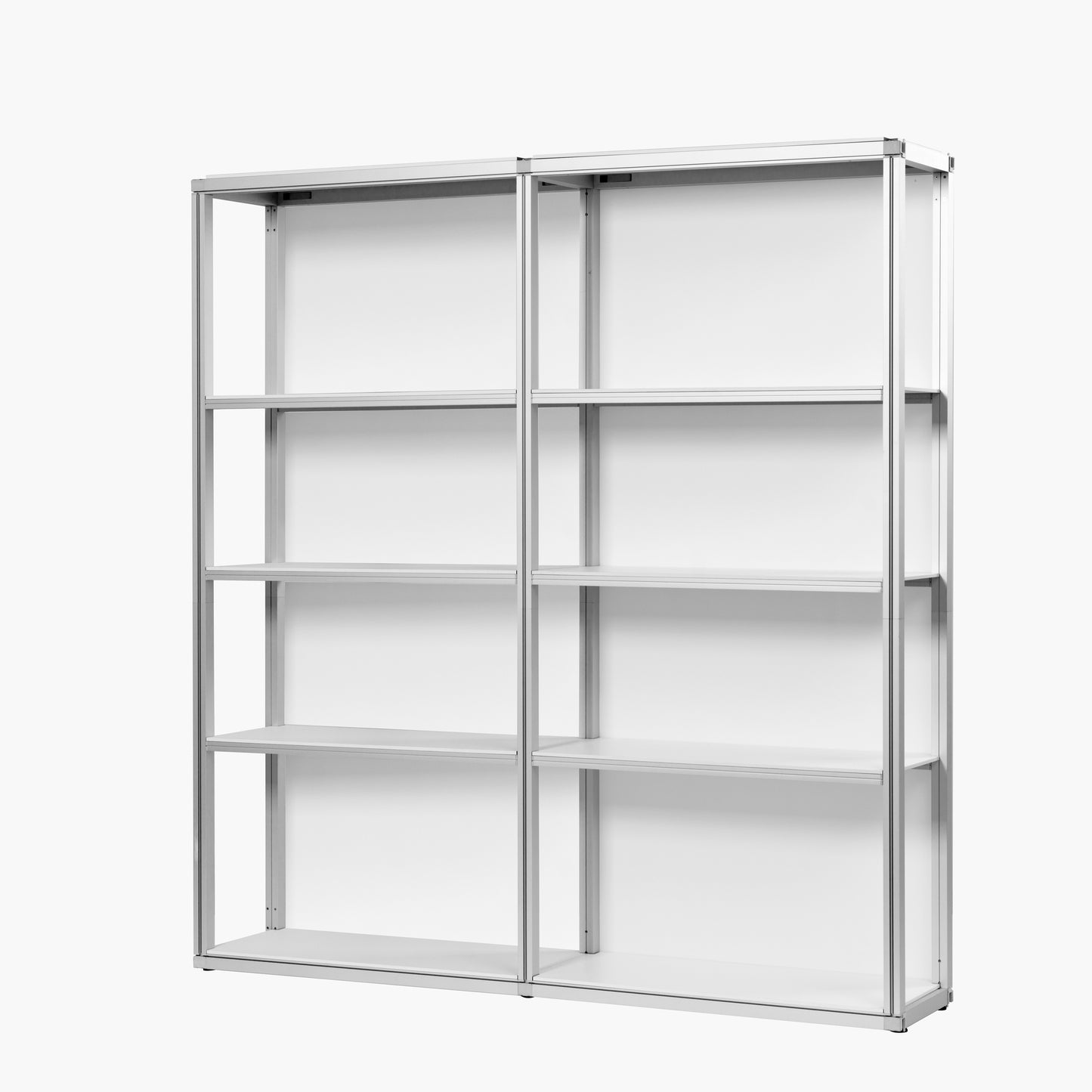 Modular Rack Two Section - 5 Tier Frame with Panels