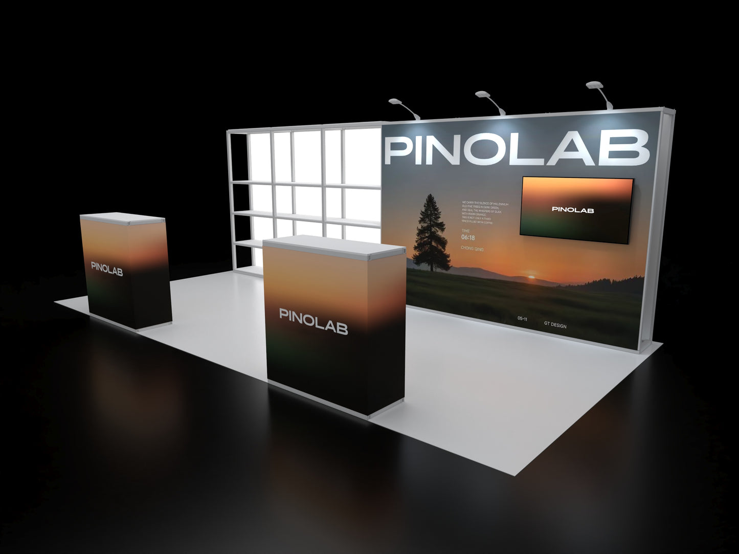 Modular Rack Kit 10 x 20 - 01