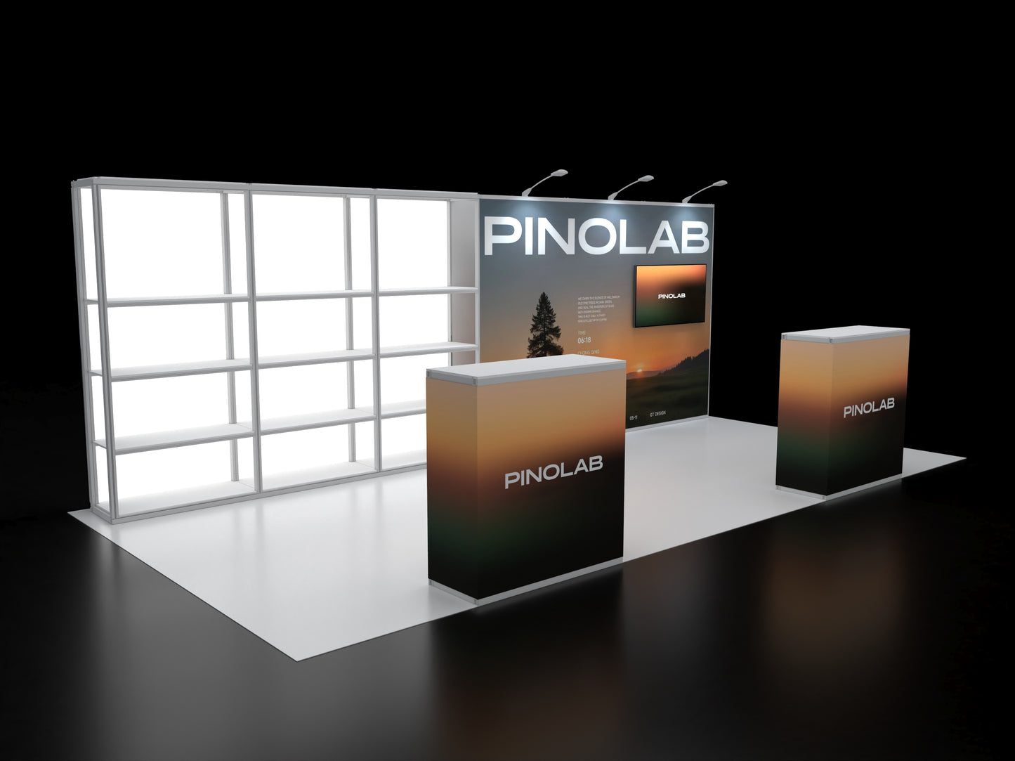 Modular Rack Kit 10 x 20 - 01