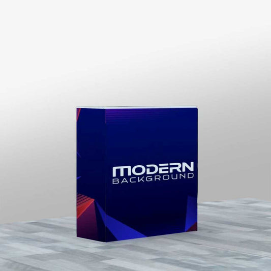 U Shaped Custom Graphics for Modular Rack Counter