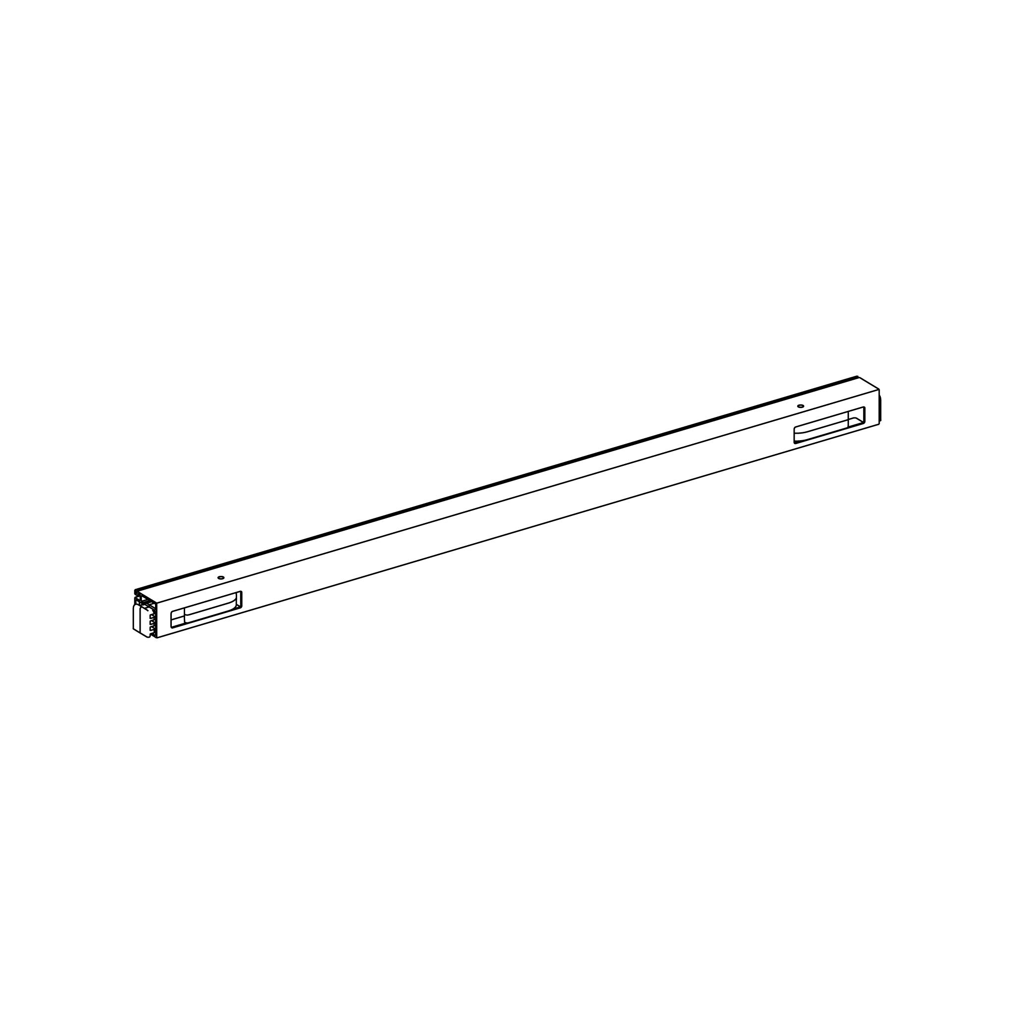 Modular Rack Horizontal Bar